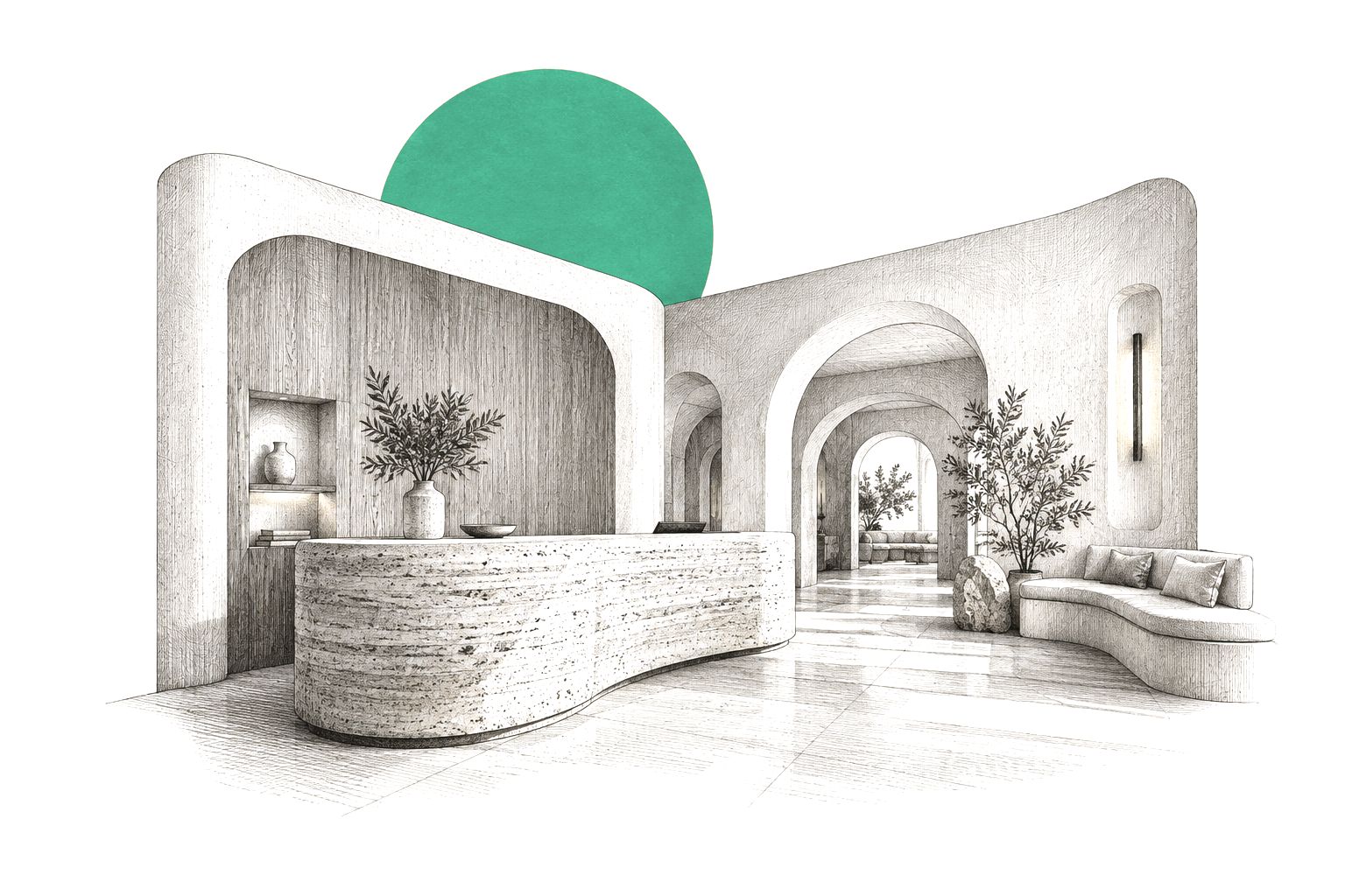 Moy Design Studio — perspective study